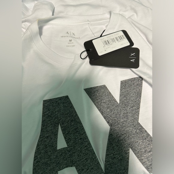 New Armani exchange man T-shirts size medium Cotton - Picture 3 of 4